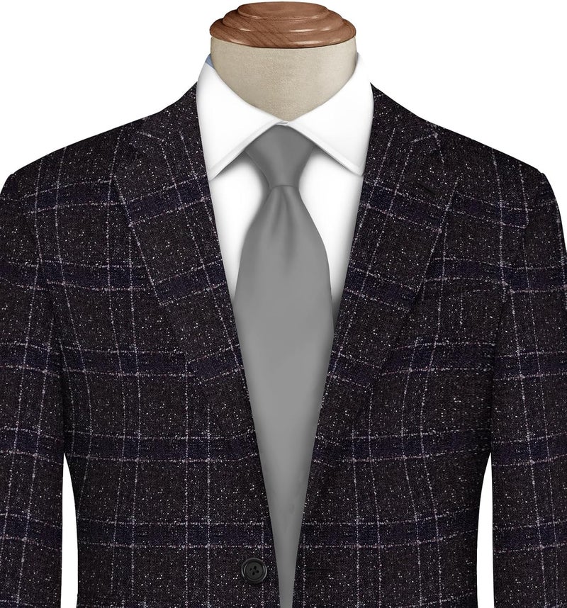 SEVENHEAD Store Solid Color Ties 3.15 Inch (8CM) for Men Pure Color Satin Neckties Formal Mens Ties Wedding Businesss - Image 5
